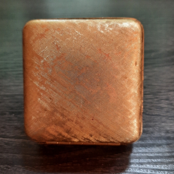 Vintage Seth Thomas Travel Alarm Clock Manual Wind Gold Hard Case Germany - Picture 4 of 16